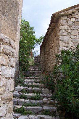 aus Steinen eine Treppe fr das Leben bauen